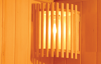 Panel de control de sauna doble Luxe