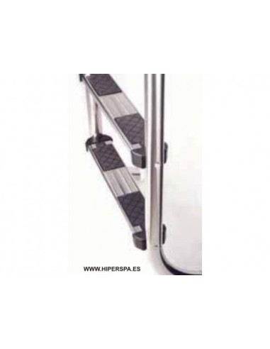 Escalera piscina parte inferior partida...