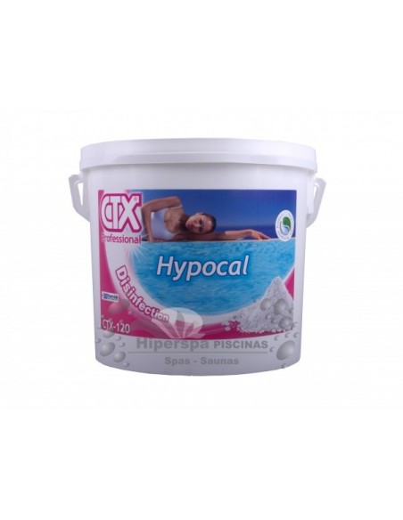 Cloro de choque CTX 120 Hypocal 5 Kg
