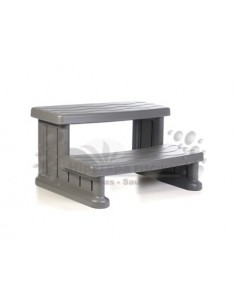 Escalera para spa jacuzzi Gris