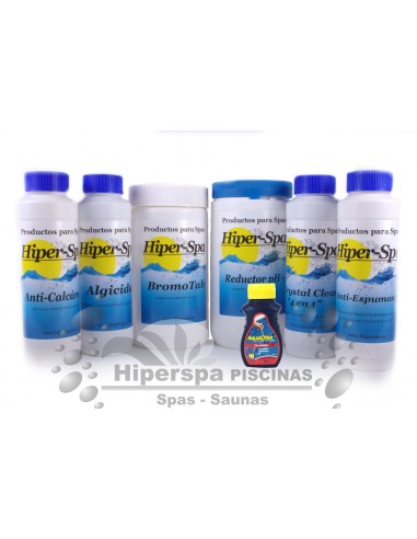 Kit de mantenimiento para spas jacuzzis