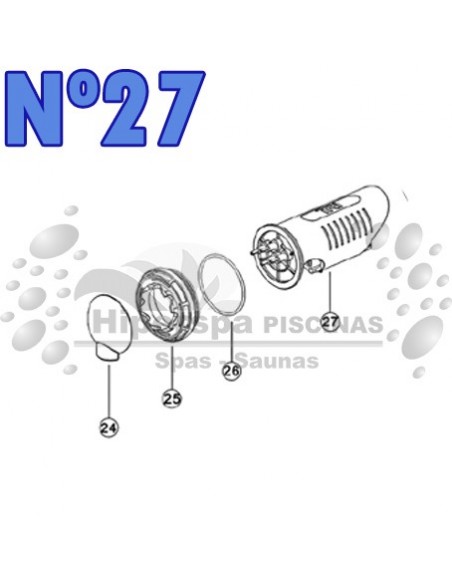 Recambio clorador salino TRi Zodiac