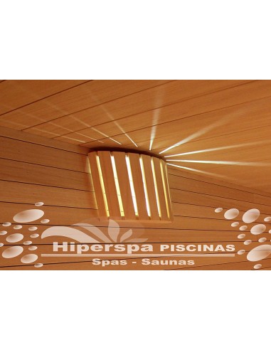 Protector de luz sauna