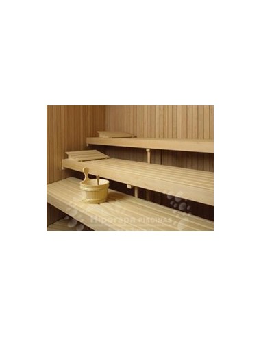 Bancos de madera para sauna