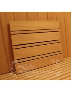 Espaldera madera sauna