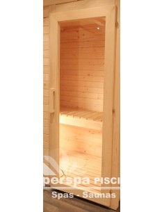 Puerta para saunas