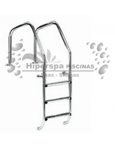 Escalera piscina rebosadero 3 peldaños