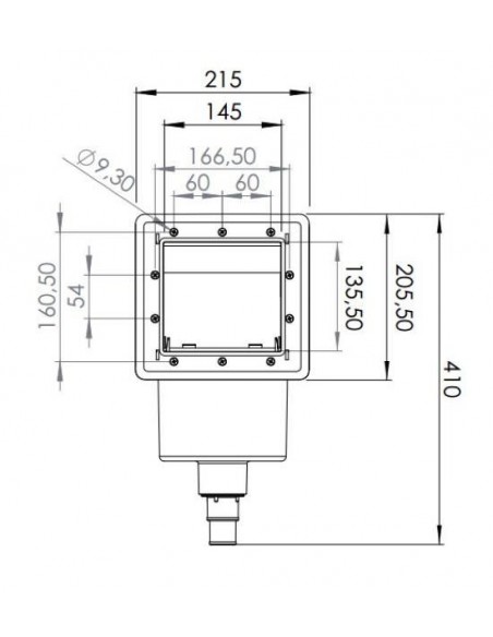 Skimmer + boquilla de impulsión piscinas Gre