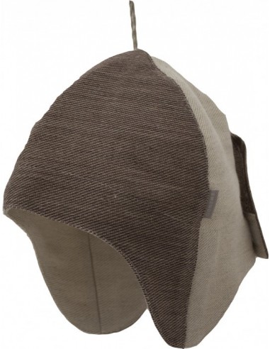 Gorro con orejeras para sauna Emendo