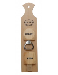 Abridor de botellas para Sauna start stop