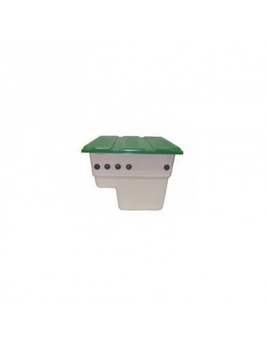 Local técnico piscina caseta depuradora ENTERRADO MEDIO (Vacio) Tapa verde