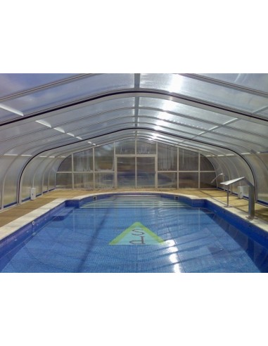 Cubierta para piscinas Telescópica.  Medidas...