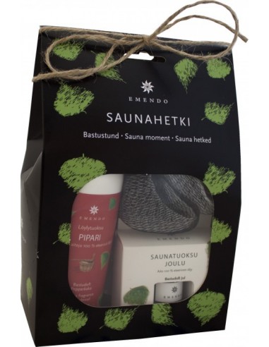 Kit nº 3 Momento Sauna Ideal para Regalo