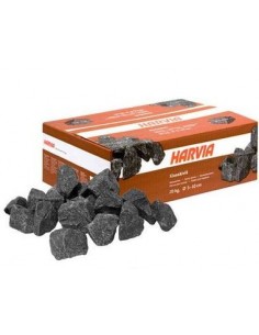 Piedras volcánicas Harvia de 20 kg para sauna (calibre 5-10 cm)