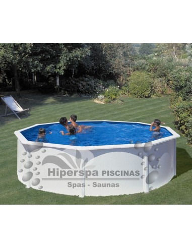 Madrid Saneamientos  PISCINA DESMONTABLE FIDJI Ø240 cm GRE