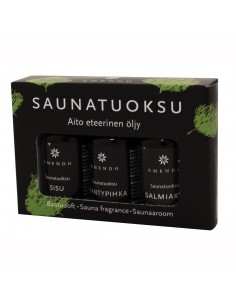 Esencias Salmiakki, Pino y Sisu 3 x 10 ml Emendo para sauna