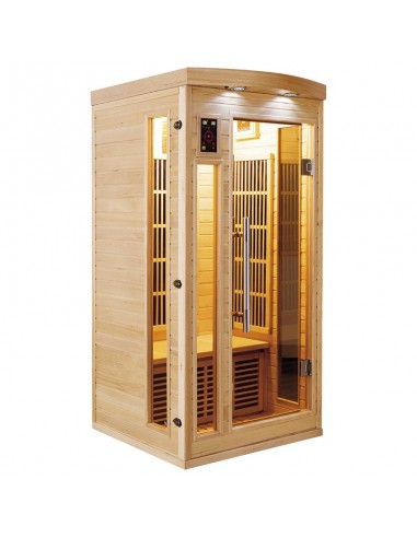 Sauna de Infrarrojos 1 persona kit fácil montaje Sauna de Infrarrojos 1 persona kit fácil montaje
