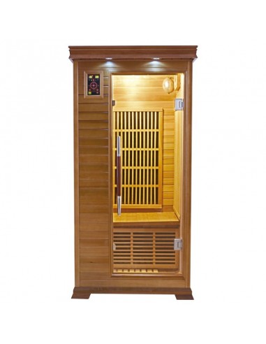 Sauna de Infrarrojos LUXE 1 plaza kit fácil montaje Sauna de Infrarrojos LUXE 1 plaza kit fácil montaje