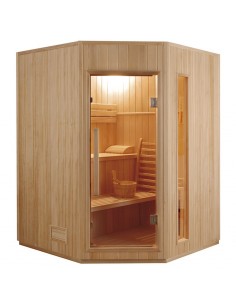 Sauna de vapor ZEN 3/4 plaza  kit fácil montaje