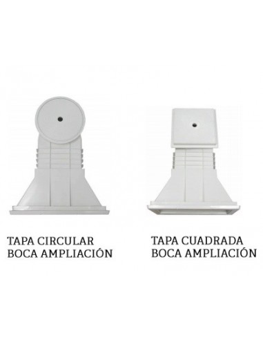 Skimmer con boca ampliacion para piscina liner y prefabricadas