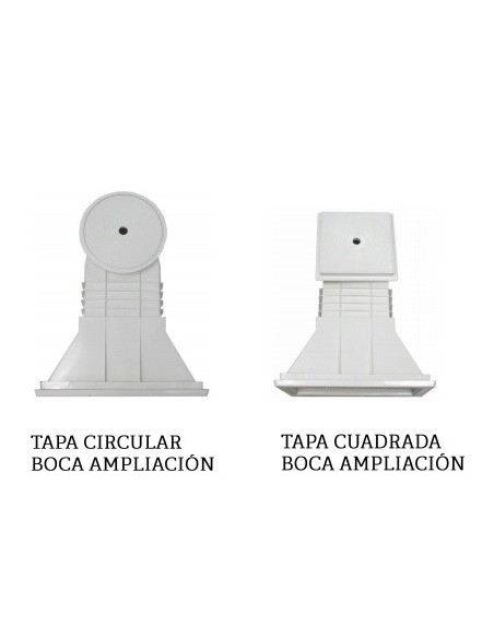 Skimmer con boca ampliacion para piscina liner y prefabricadas