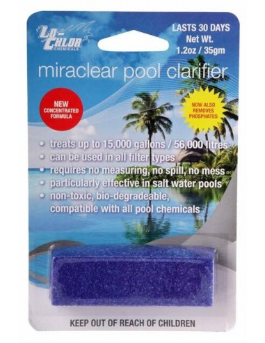 Pastilla MIRACLEAR Clarificador para piscinas 