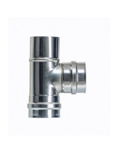 Tubo recto acero inoxidable AISI 304 80 Ø 1 mt
