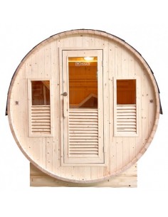 Sauna exterior Bella barril 3 personas 2