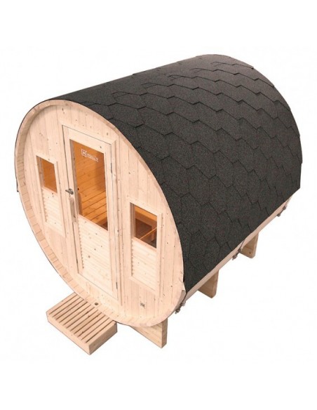 Sauna exterior Omega barril 6 personas