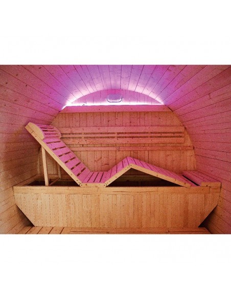 Sauna exterior Omega barril 6 personas