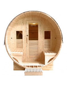 Sauna exterior Luna barril 6 personas 2