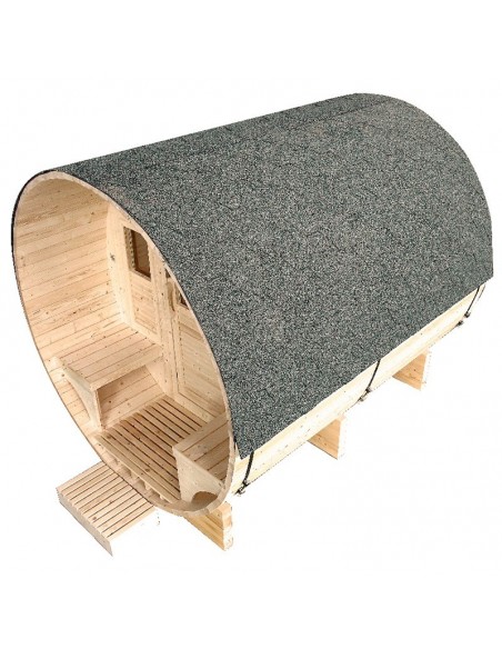 Sauna exterior Luna barril 6 personas