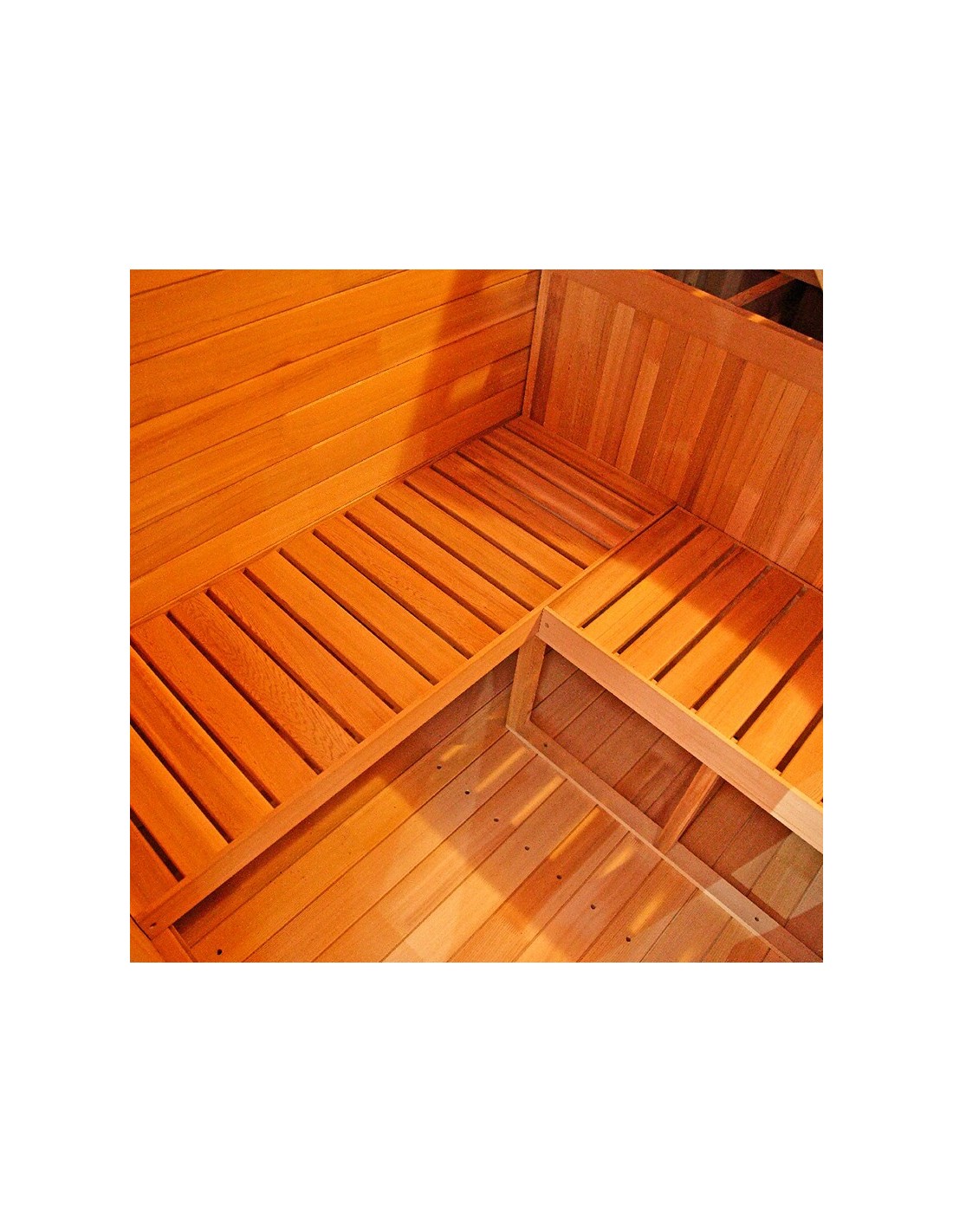 Sauna finlandesa exterior de barril 180 cm para 5-6 personas SN069