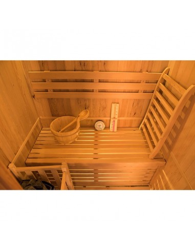 Sauna de vapor ZEN 2 plaza  kit fácil montaje
