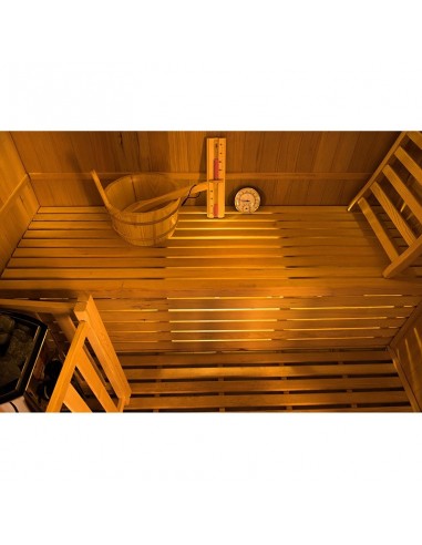 Sauna de vapor ZEN 3 plaza  kit fácil montaje