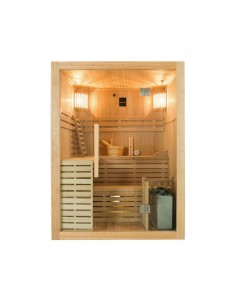SAUNA ACRISTALADA SENSE 4 PERSONAS 2