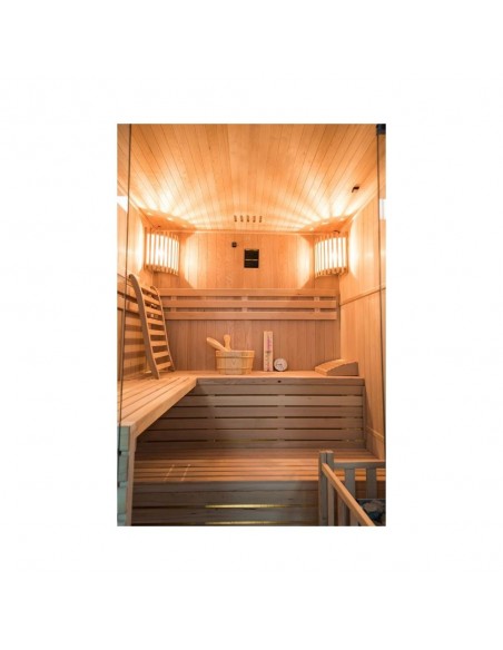 SAUNA ACRISTALADA SENSE 4 PERSONAS
