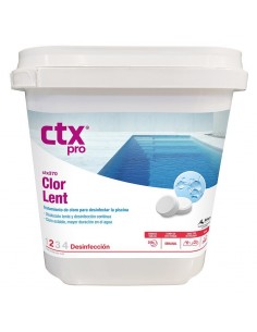 CTX-370 ClorLent 5 Kg tabletas cloro lento piscinas