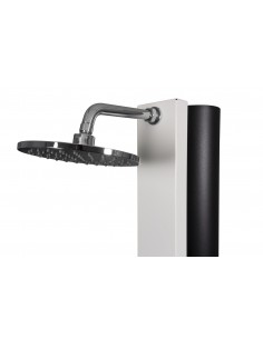 Ducha Solar Cross 40 litros piscina CRM | Frontal blanco 2