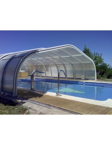 Cubierta para piscina Telescópica. Medidas 8,72 m. de largo x 5,50 m. de ancho ¡GRANDES OFERTAS!