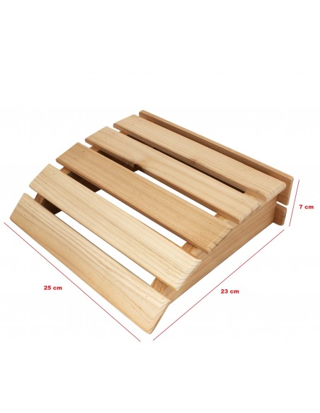 Reposacabezas de madera Emendo