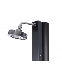 Ducha Solar CRM 30AN Gris Antracita. Diseño moderno con frontal de acero galvanizado 2