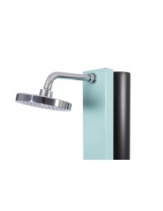 Ducha Solar CRM Watermixer RD Aguamarina (Acabado Liso). 2