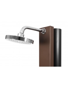 Ducha Solar Serie Watermixer RD 30 litros piscina CRM | Frontal marrón 2