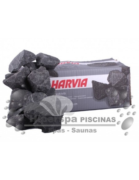 Piedras volcánicas para saunas