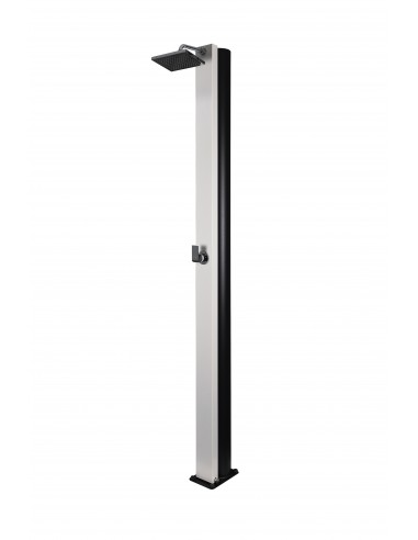 Ducha Solar CRM Watermixer RT Blanca (Diseño Rectangular). Disponible con y sin lavapiés