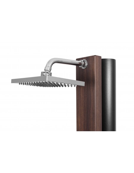 Rociador ducha Solar NATUR 30 litros piscina CRM | Frontal Walnut