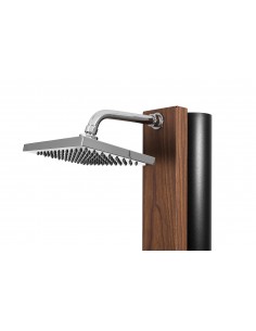 Ducha Solar CRM Serie NATUR con acabado Imitación Madera Teak (Teca). Sin grifo lavapiés 2
