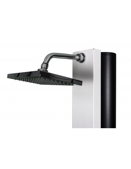 Rociador ducha Solar NATUR 30litros piscina CRM | Frontal acabado Noak