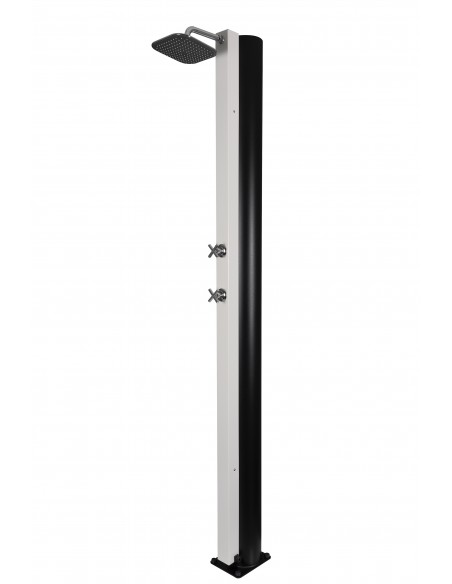 Ducha Solar CRM 40 Litros Blanco. Sin grifo lavapiés